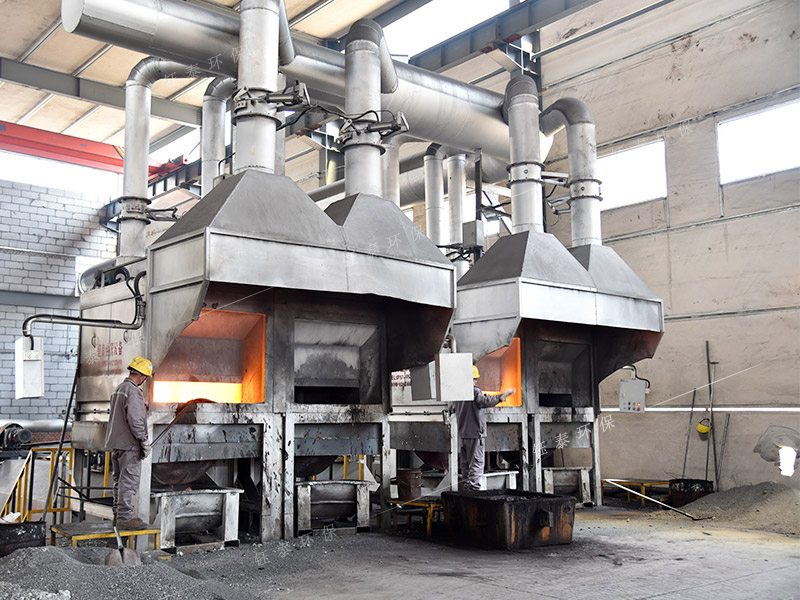 鋁灰炒灰機(jī)布袋除塵器